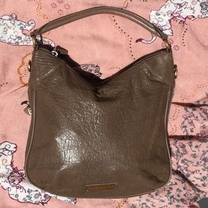 Brown Leather Marc Jacobs Purse with Gold Accents